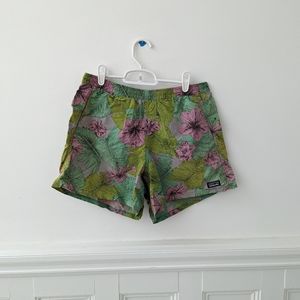 Patagonia Baggies Hibiscus Floral